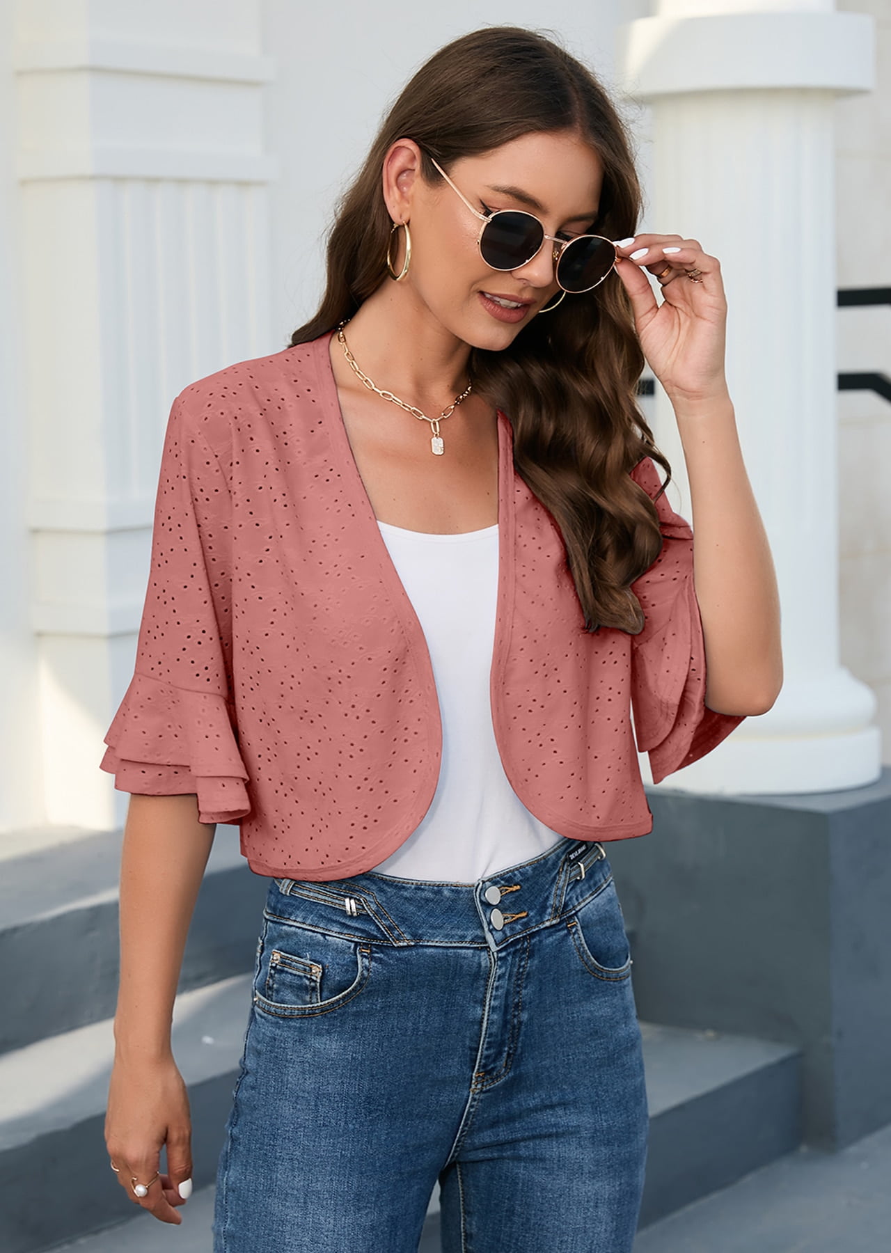 cropped cardigan for dresses